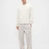 Pantalones de pijama de franela para adultos, de tacto muy suave