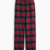 Pantalones de pijama de franela para adultos, de tacto muy suave