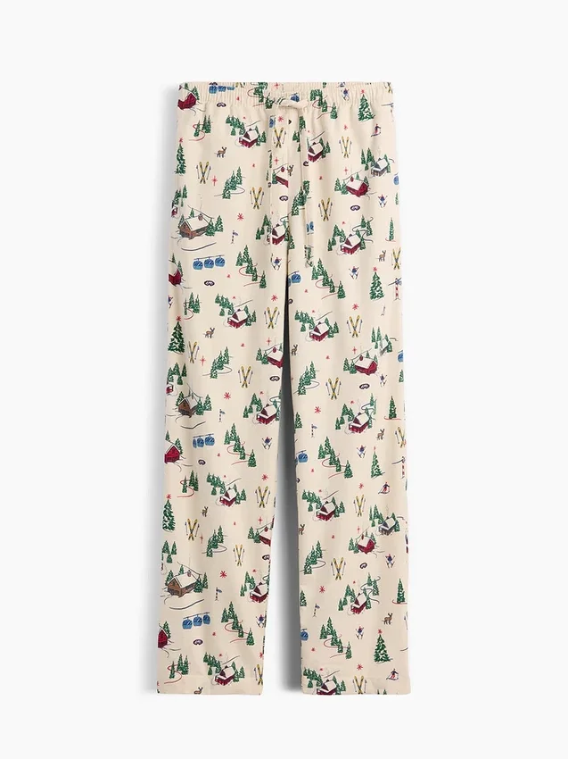 Pantalones de pijama de franela para adultos, de tacto muy suave