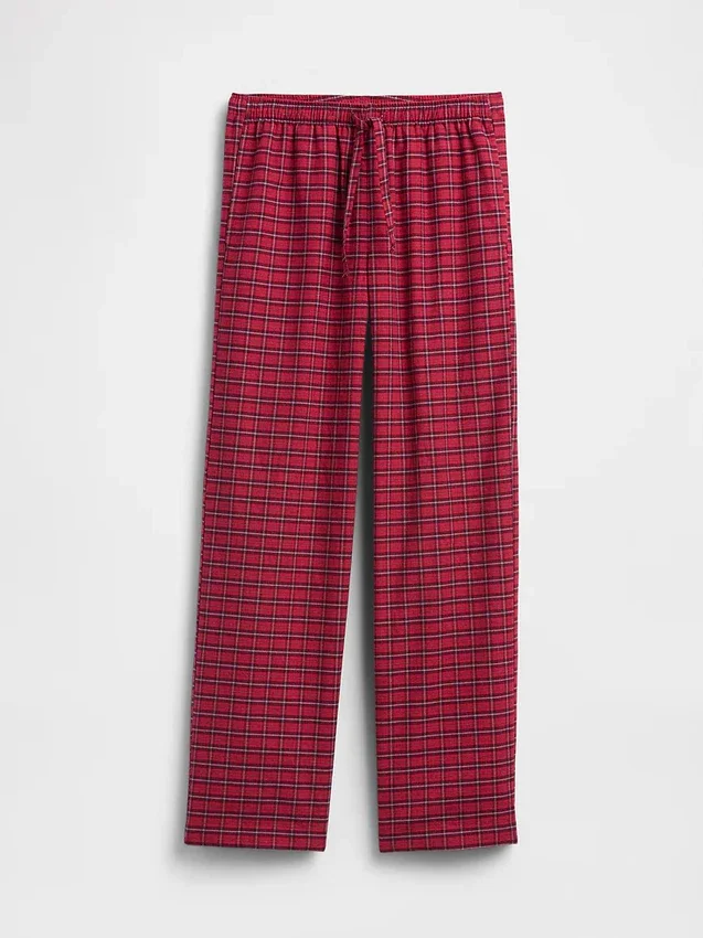 Pantalones de pijama de franela para adultos, de tacto muy suave