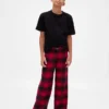 Pantalones de pijama de franela reciclada para niños de Stranger Things