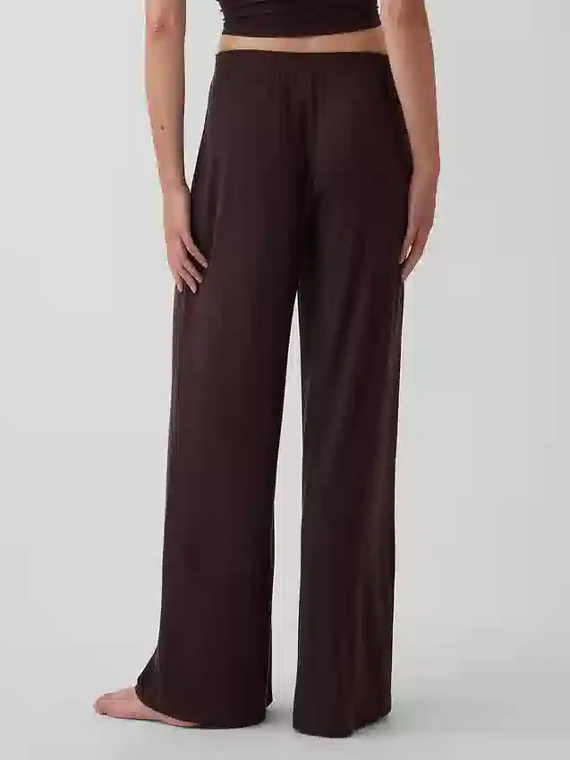 Pantalones de pijama de modal acanalado supersuaves