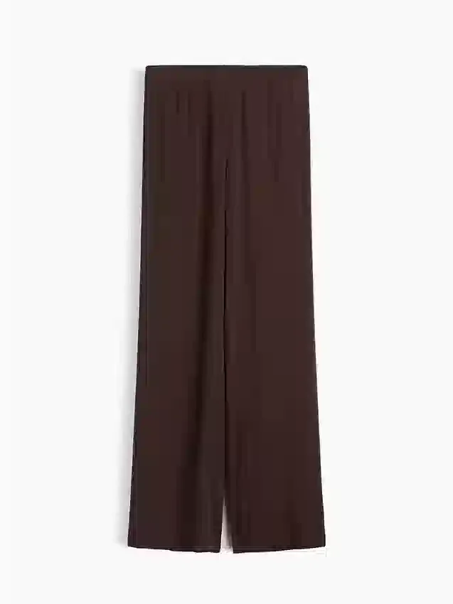 Pantalones de pijama de modal acanalado supersuaves