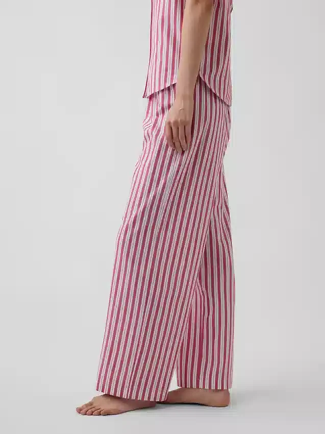 Pantalones de pijama de popelín