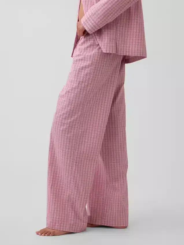 Pantalones de pijama de popelín