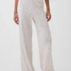 Pantalones de pijama de punto pointelle