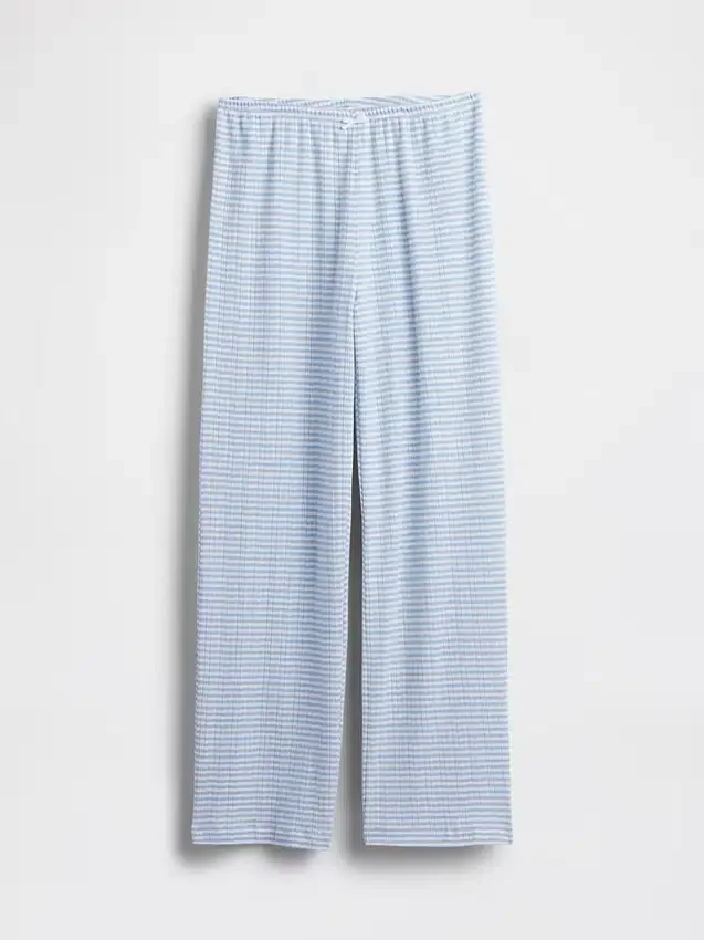 Pantalones de pijama de punto pointelle