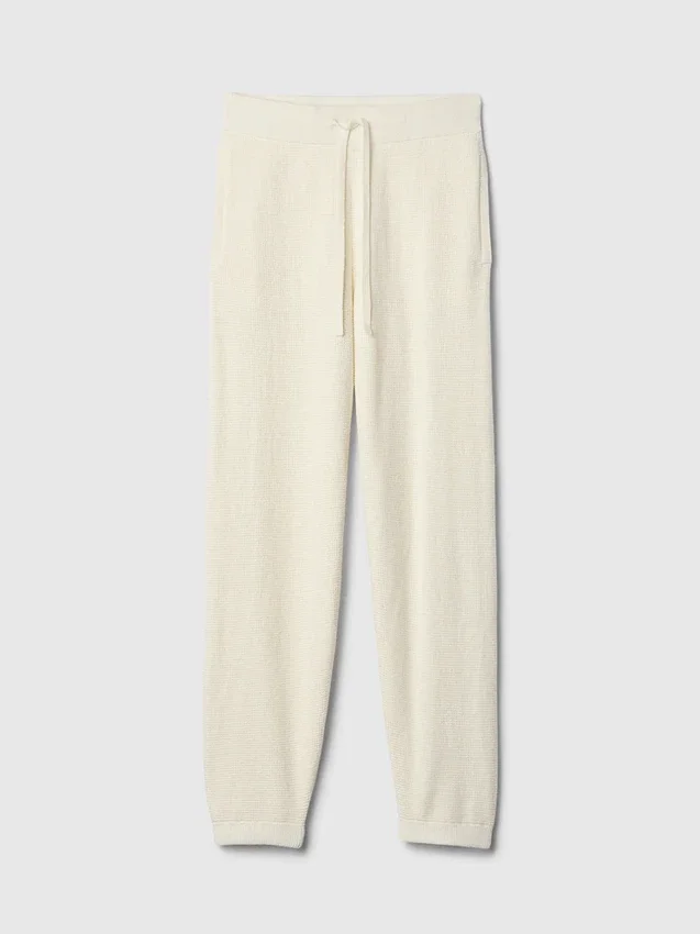 Pantalones de pijama tipo jogger CashSoft con tejido de gofre