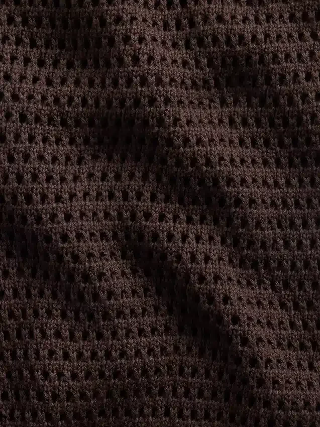 Pantalones de punto de ganchillo 100 % algodón