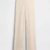 Pantalones de punto de ganchillo 100 % algodón