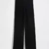 Pantalones de punto de ganchillo 100 % algodón