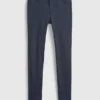Pantalones de punto elástico para uniforme infantil