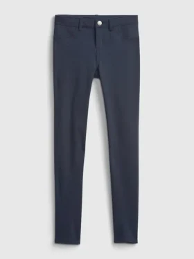Pantalones de punto elástico para uniforme infantil