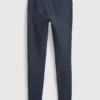 Pantalones de punto elástico para uniforme infantil