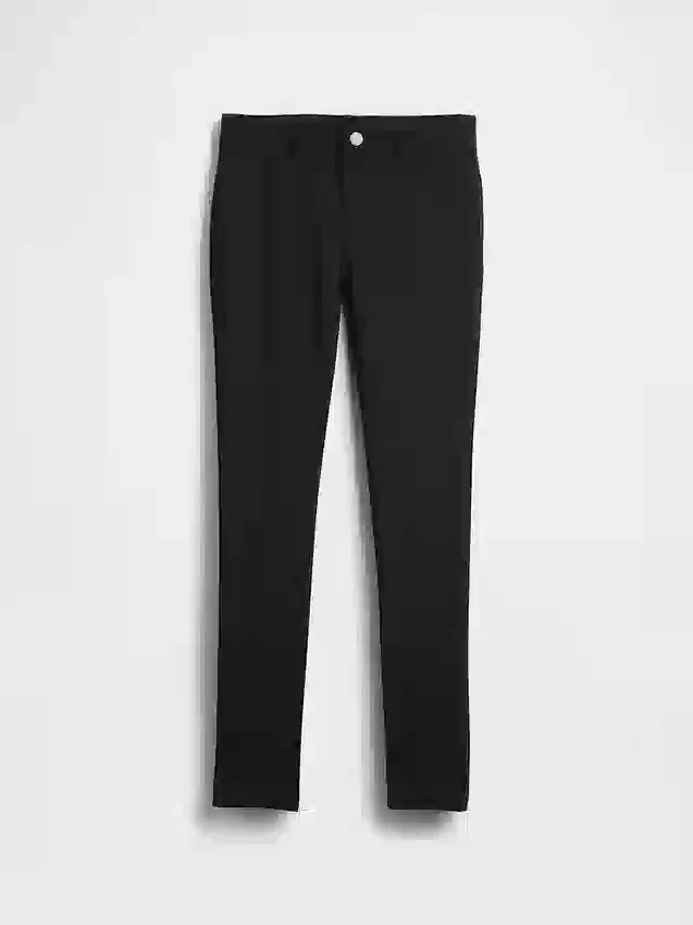 Pantalones de punto elástico para uniforme infantil