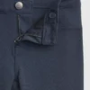 Pantalones de punto elástico para uniforme infantil