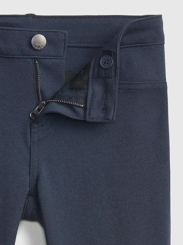 Pantalones de punto elástico para uniforme infantil
