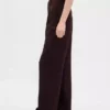 Pantalones de talle bajo con pliegues y pernera ancha 365