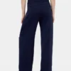 Pantalones de talle bajo con pliegues y pernera ancha 365