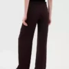 Pantalones de talle bajo con pliegues y pernera ancha 365