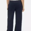 Pantalones de talle bajo con pliegues y pernera ancha 365