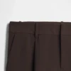 Pantalones de talle bajo con pliegues y pernera ancha 365