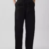 Pantalones Easy Barrel de popelín
