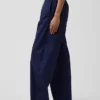 Pantalones Easy Barrel de popelín