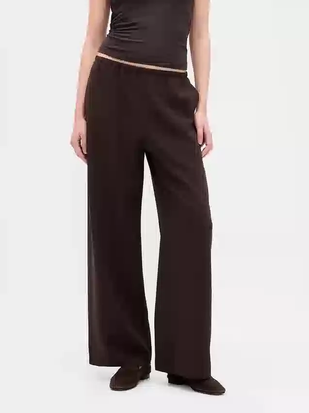 Pantalones Easy de pierna ancha