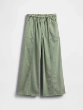 Pantalones holgados de sarga para niños