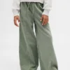 Pantalones holgados de sarga para niños