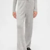 Pantalones infantiles de pierna ancha con canalé Softspun