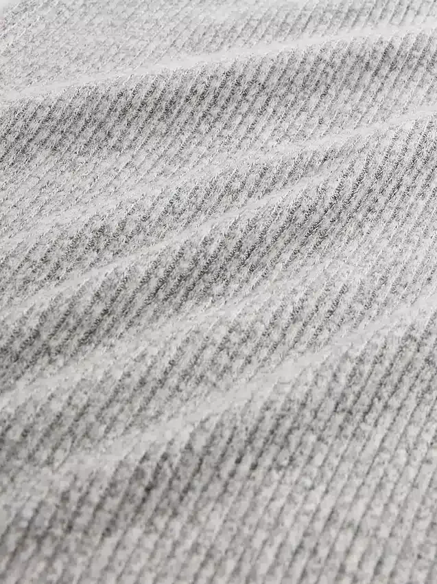 Pantalones infantiles de pierna ancha con canalé Softspun