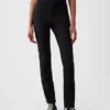Pantalones pitillo de doble tejido de talle alto