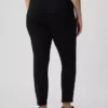 Pantalones pitillo de doble tejido de talle alto