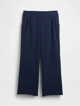 Pantalones premamá 365 de pierna ancha con diseño por debajo del vientre