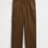 Pantalones premamá de sarga por debajo del vientre