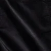 Pantalones rectos ajustados de terciopelo de talle bajo estilo años 90