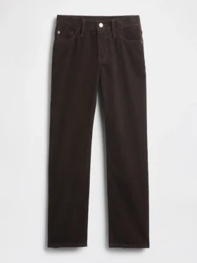 Pantalones rectos de pana para niño, estilo original de los 90