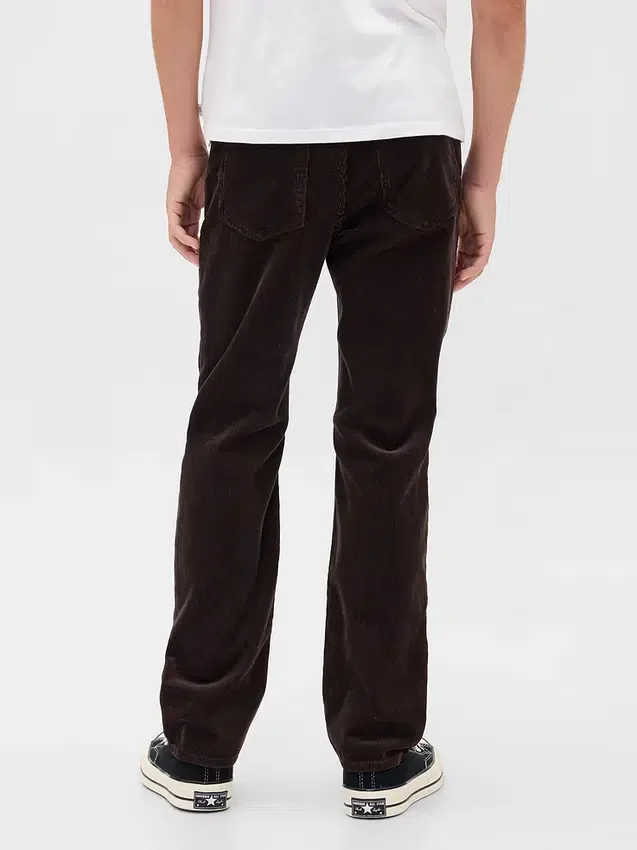 Pantalones rectos de pana para niño, estilo original de los 90