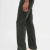 Pantalones rectos holgados de pana