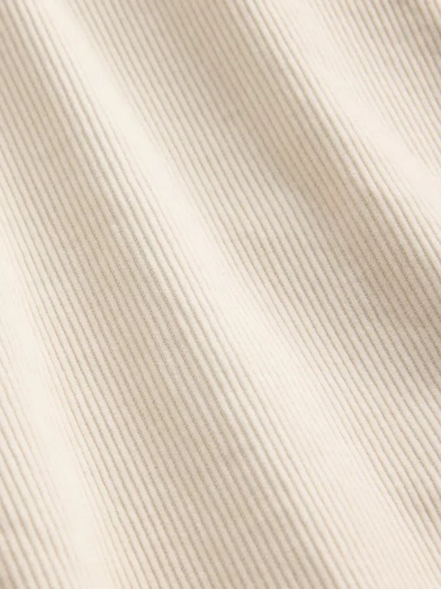 Pantalones rectos holgados de pana