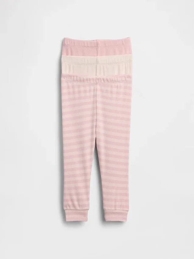 Pantalones sin cremallera «Baby First Favorites» (paquete de 3)