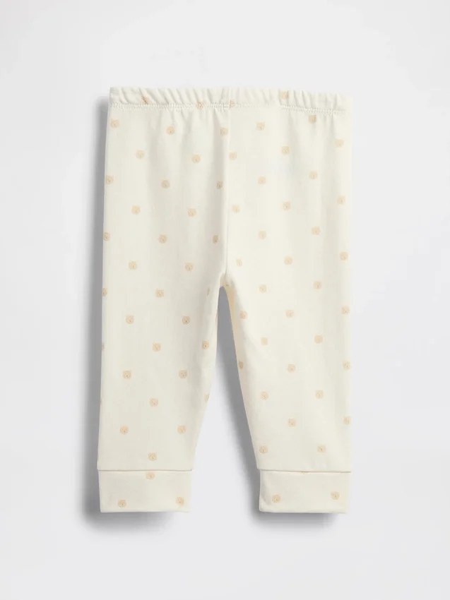 Pantalones sin cremallera de algodón orgánico «Baby First Favorites»