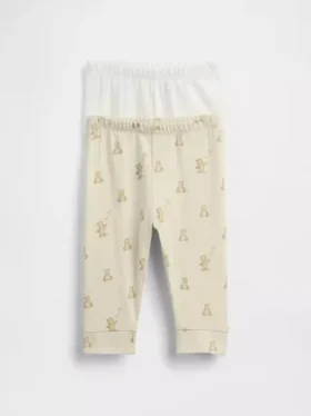 Pantalones sin cremallera de algodón orgánico «Baby First Favorites» (paquete múltiple)