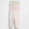 Pantalones sin cremallera de algodón orgánico «Baby First Favorites» (paquete múltiple)