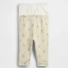 Pantalones sin cremallera de algodón orgánico «Baby First Favorites» (paquete múltiple)