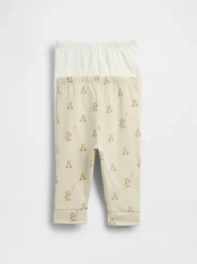 Pantalones sin cremallera de algodón orgánico «Baby First Favorites» (paquete múltiple)