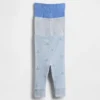 Pantalones sin tirantes «Baby First Favorites» de punto de canalé fino (paquete de 3)