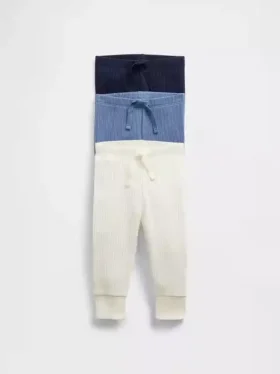 Pantalones «Tinyrib» de la colección «Baby First Favorites» (paquete de 3)